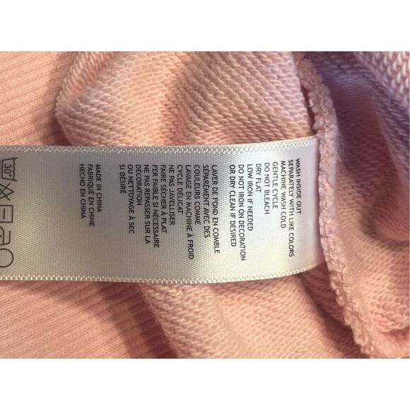 Teddy Fresh applique Bear pink sweater black Lace trim Women’s medium streetwear - Picture 12 of 12